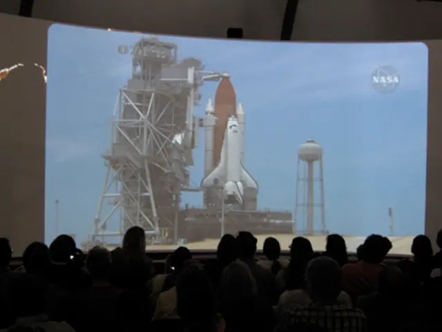 Iran successfully launches its telecommunications satellite Nahid-2 into earth's orbit, utilizing a...