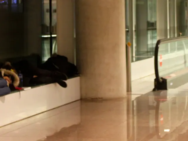 Rush-hour train service halted after Brooklyn hotel awning collapses today