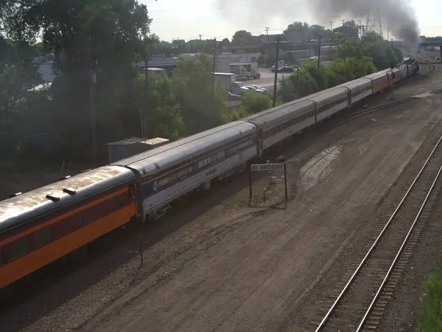 Train blaze leaves several injured, halts service during weekday commute on Monday