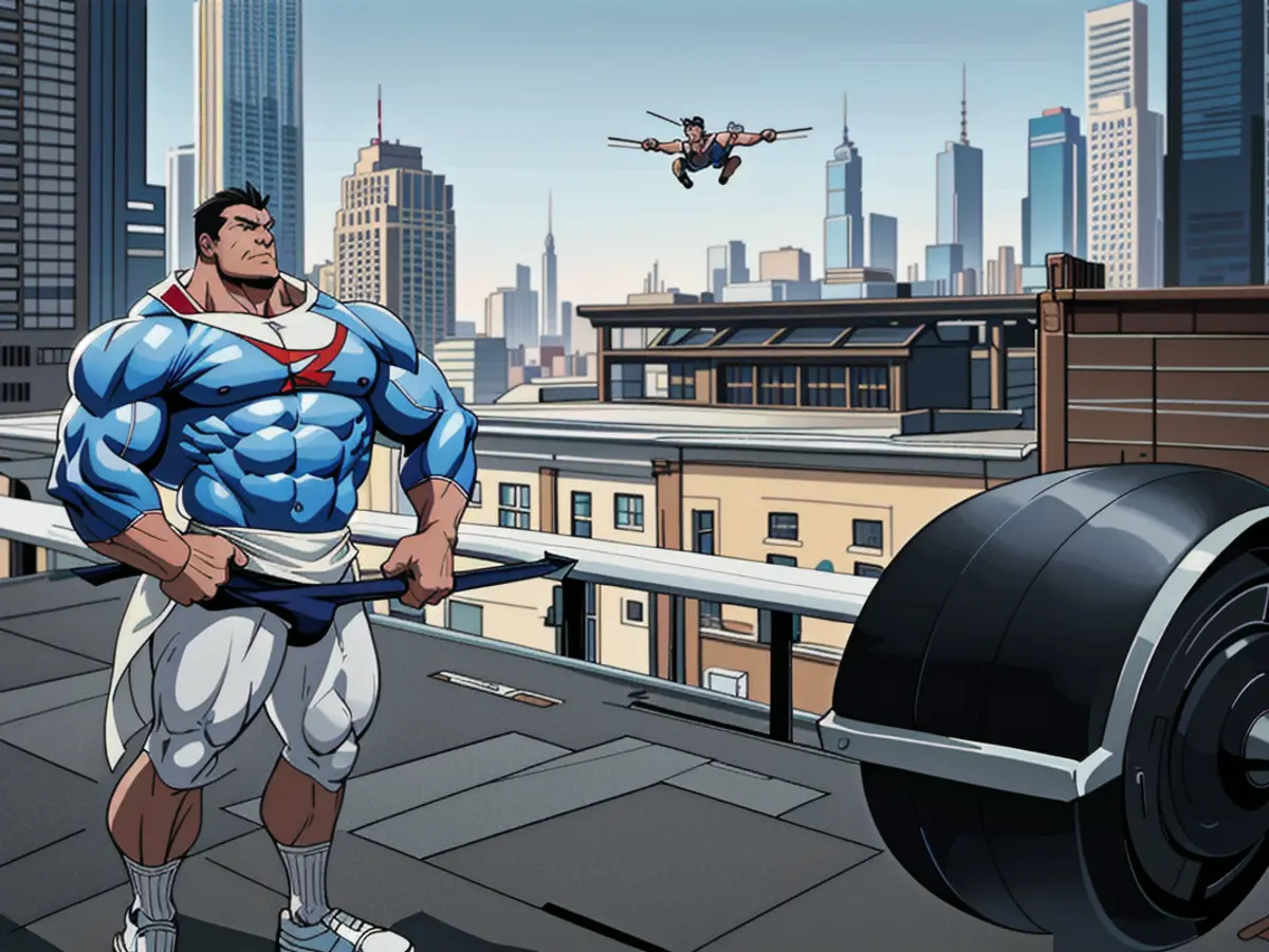 Rooftop-based aerial taxis in operation