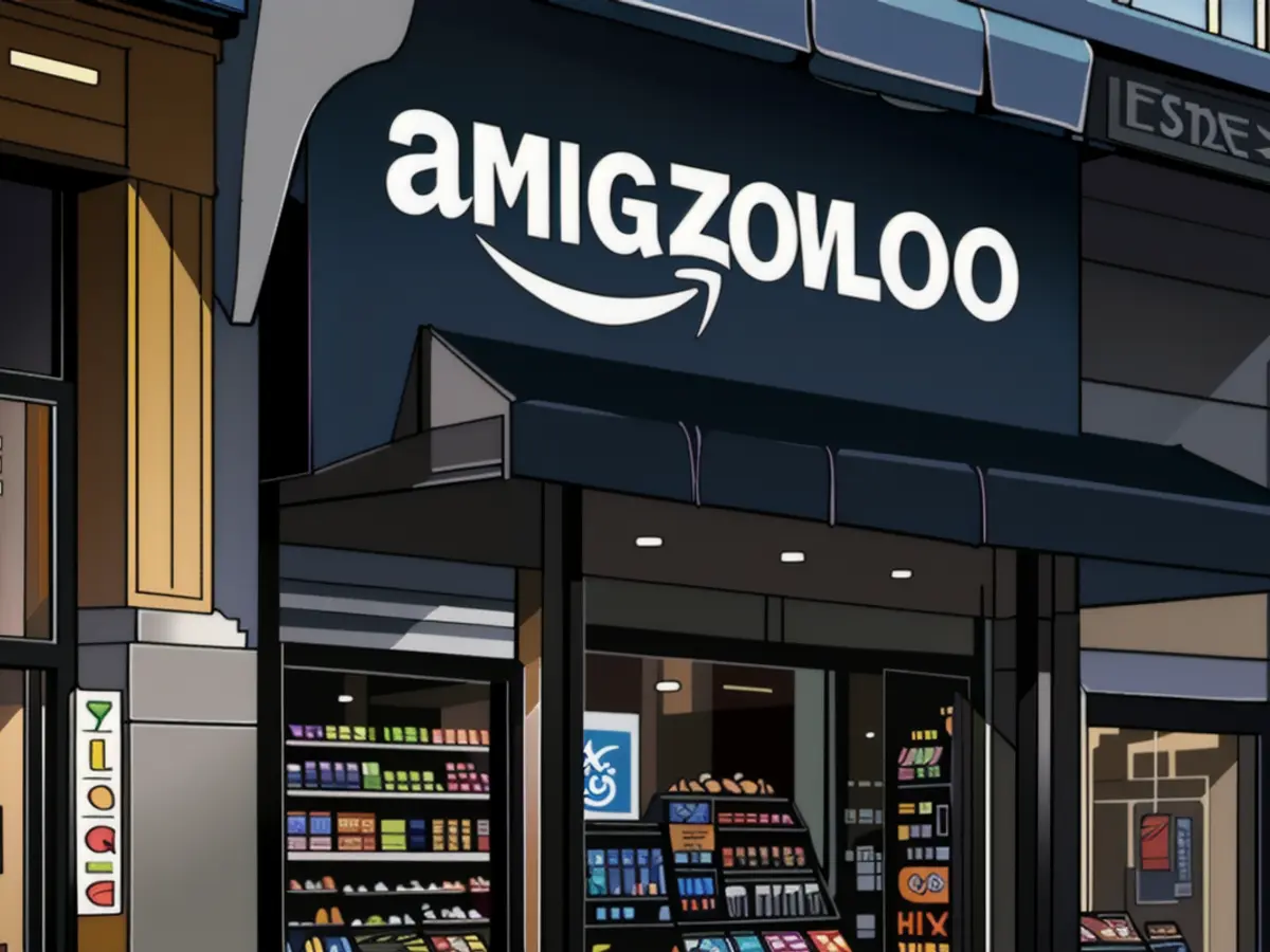 A physical outlet for Amazon's contactless shopping technology, Amazon Go.