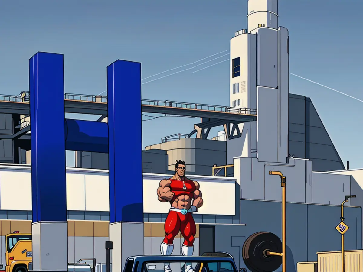 Revamping the original piece, here's a fresh take on a hydrogen refueling station in Antwerp:
